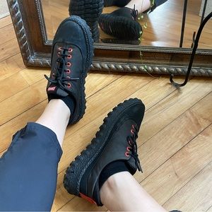 Camper black and grey trainers